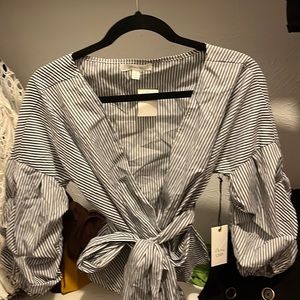 Striped Blouse.